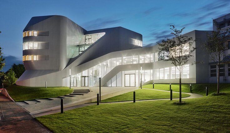 Casa di lavoro della conoscenza - Fraunhofer Institute - Stuttgart, Germania