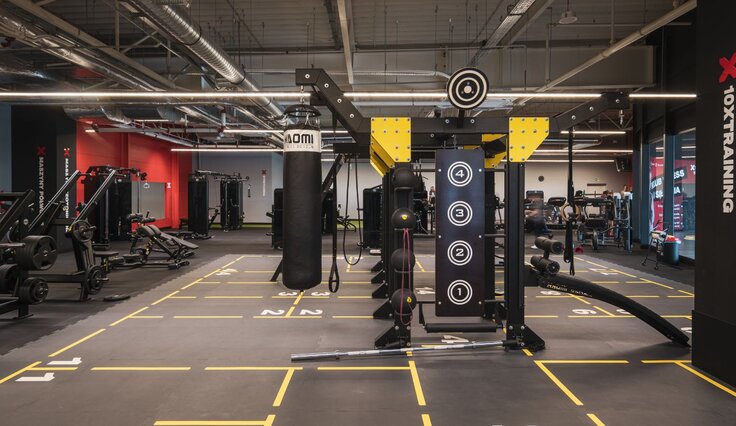 Kluby Xtreme Fitness Gyms z nowym światłem TRILUX