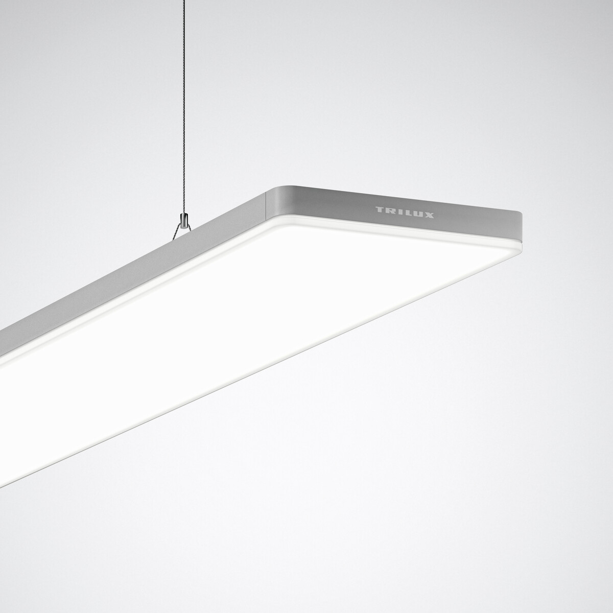 Luminaire LED : Luminaire LED rectangulaire, arrondi à éclairage  direct/indirect